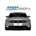 Ford Mustang priekinių žibintų apdaila.